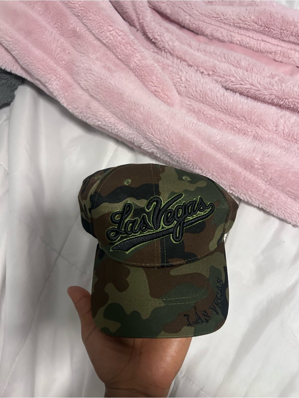 Las Vegas Camouflage Cap - Green Camo